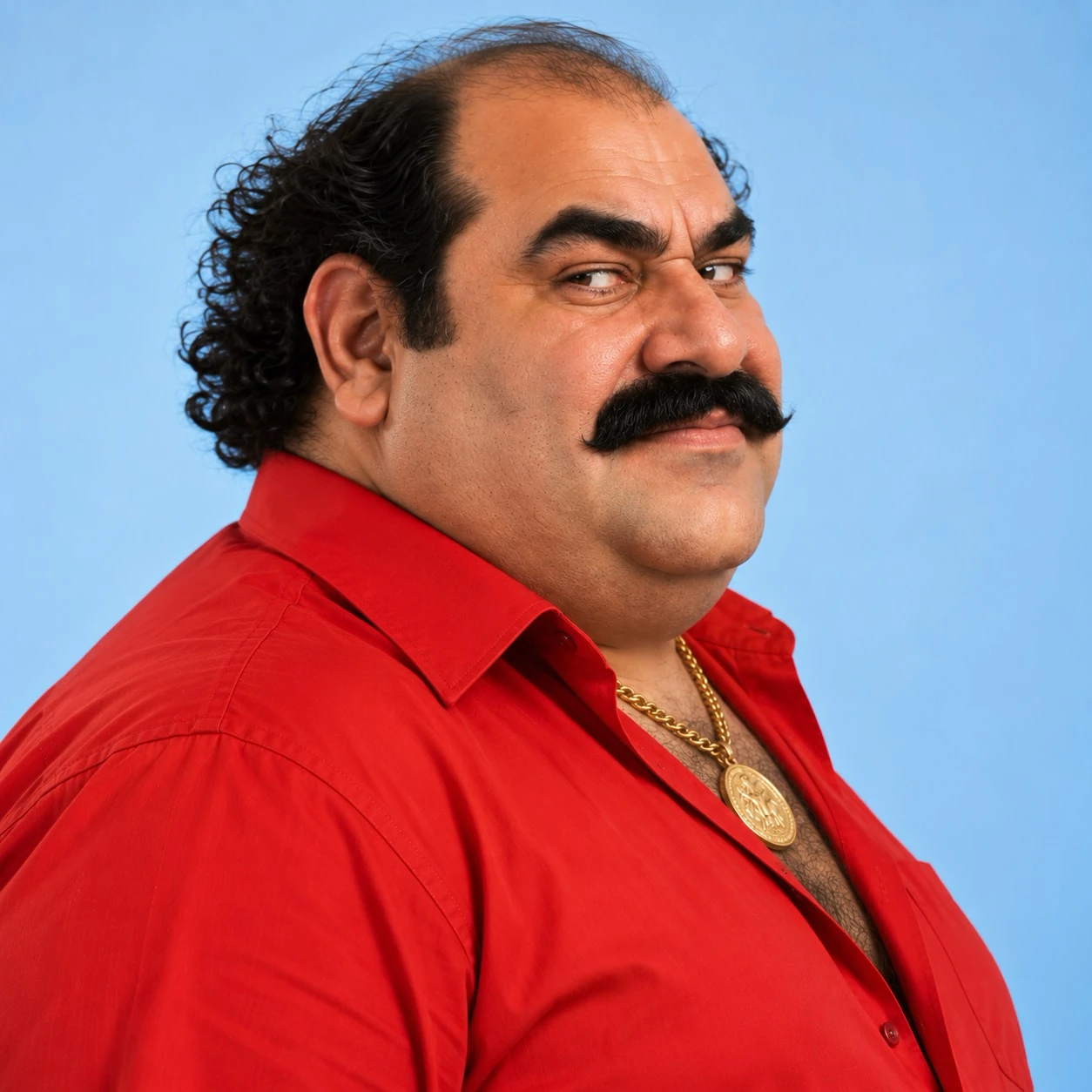 Foto do personagem de IA